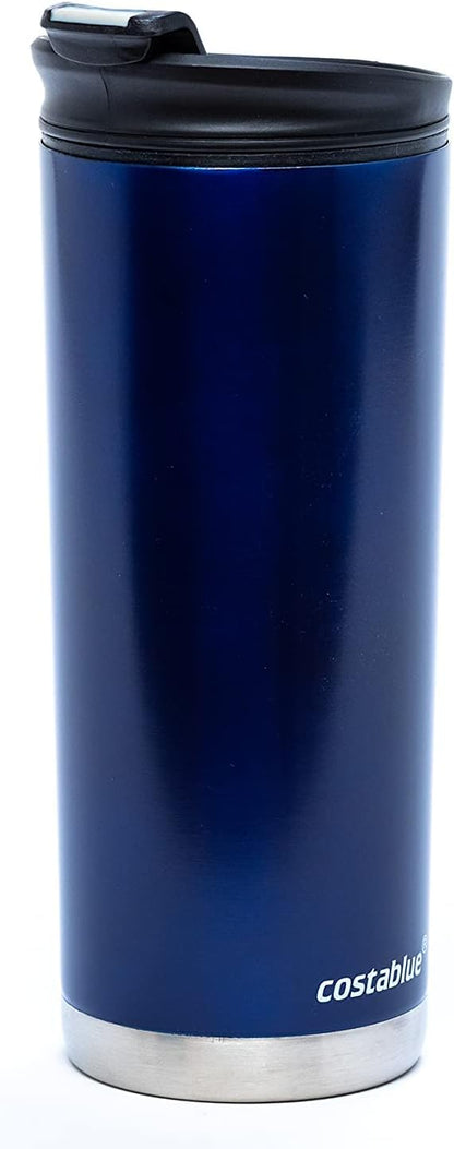 Travel Coffee Mug - 16 Oz. Stainless Steel Insulated Coffee Mug, Leak Proof Tumbler w/Dishwasher Safe Lid, Double Wall Travel Coffee Cup, Reusable Insulated Tumbler for Hot & Cold Beverages…