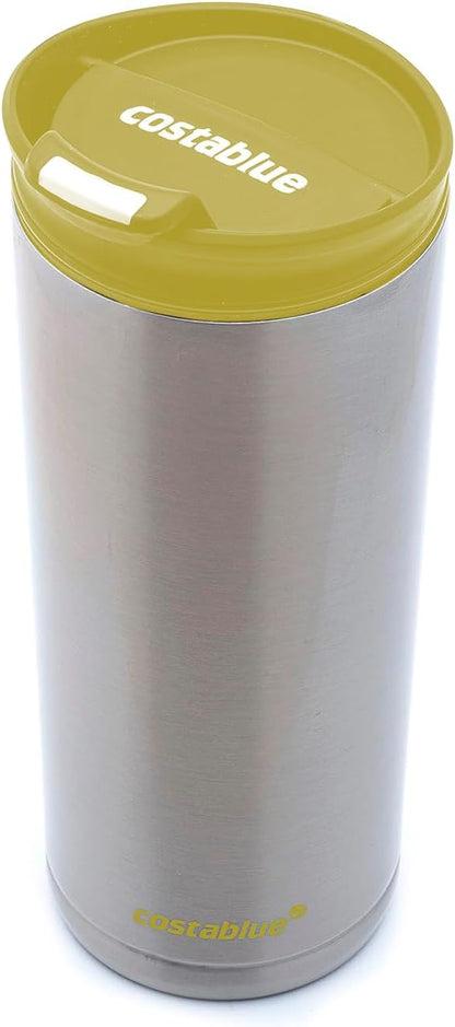 Travel Coffee Mug - 16 Oz. Stainless Steel Insulated Coffee Mug, Leak Proof Tumbler w/Dishwasher Safe Lid, Double Wall Travel Coffee Cup, Reusable Insulated Tumbler for Hot & Cold Beverages…