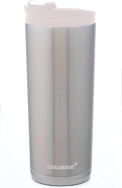 Travel Coffee Mug - 16 Oz. Stainless Steel Insulated Coffee Mug, Leak Proof Tumbler w/Dishwasher Safe Lid, Double Wall Travel Coffee Cup, Reusable Insulated Tumbler for Hot & Cold Beverages…