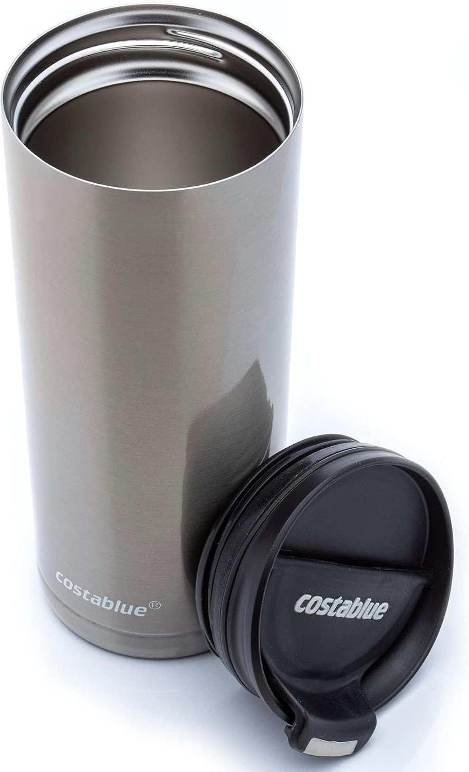 Travel Coffee Mug - 16 Oz. Stainless Steel Insulated Coffee Mug, Leak Proof Tumbler w/Dishwasher Safe Lid, Double Wall Travel Coffee Cup, Reusable Insulated Tumbler for Hot & Cold Beverages…