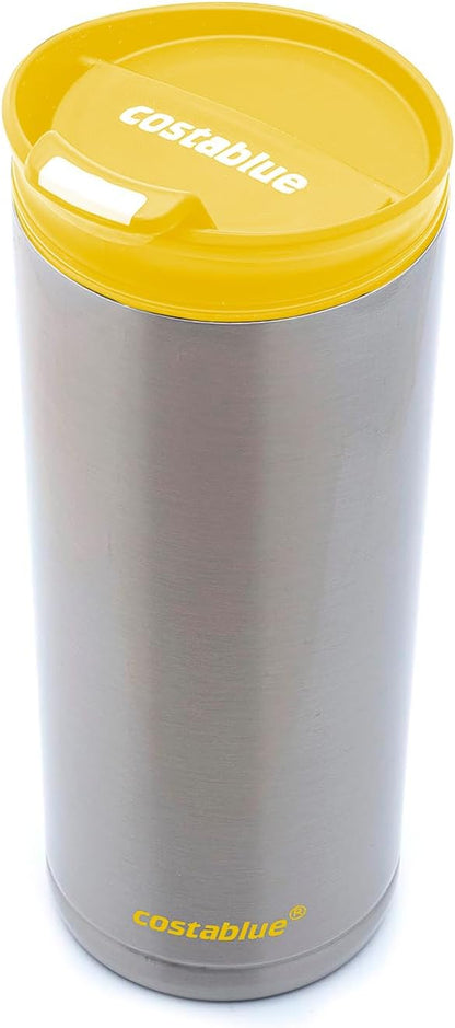 Travel Coffee Mug - 16 Oz. Stainless Steel Insulated Coffee Mug, Leak Proof Tumbler w/Dishwasher Safe Lid, Double Wall Travel Coffee Cup, Reusable Insulated Tumbler for Hot & Cold Beverages…