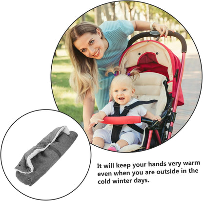 Outdoor Winter Ster Gloves Thick Windproof Handmuffs for Parents Oxford Hand Warmers for Carriages and