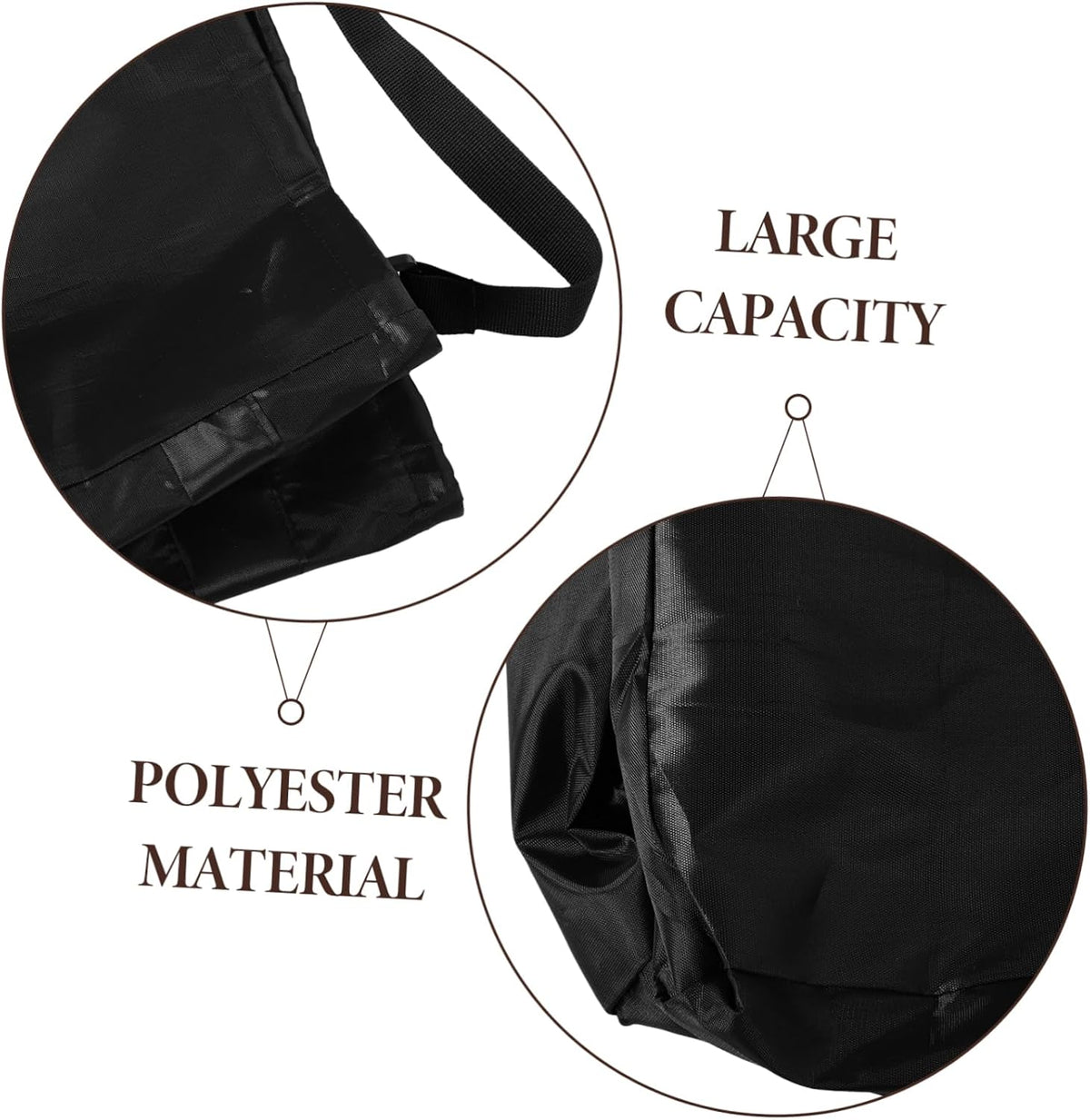 Large Stroller Storage Bag with Shoulder Strap Water and Stain Resistant Travel Cover for Airplane Gate Check Compatible with Stroller Brands Easy to Clean and Carry
