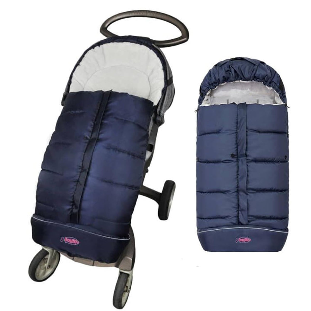 Cozy Toe Stroller Bunting Bag,Soft Coral Fleece Lining,Weather Proof Universal Footmuff Adaptable for Strollers Joggers Pushchair