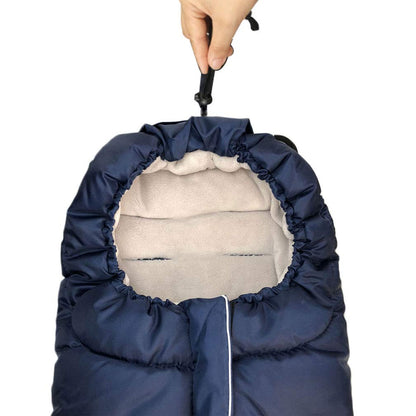 Cozy Toe Stroller Bunting Bag,Soft Coral Fleece Lining,Weather Proof Universal Footmuff Adaptable for Strollers Joggers Pushchair