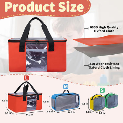 Magnetic Tiles Storage Bag Fit for Magnetic Tiles, LEGO, Toy