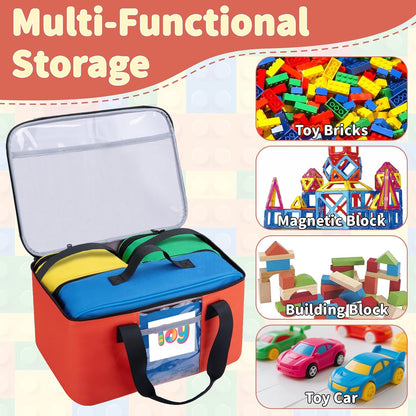 Magnetic Tiles Storage Bag Fit for Magnetic Tiles, LEGO, Toy