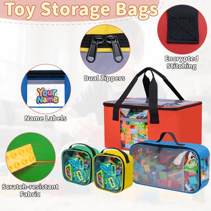 Magnetic Tiles Storage Bag Fit for Magnetic Tiles, LEGO, Toy