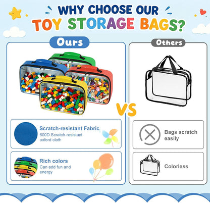 Magnetic Tiles Storage Bag Fit for Magnetic Tiles, LEGO, Toy