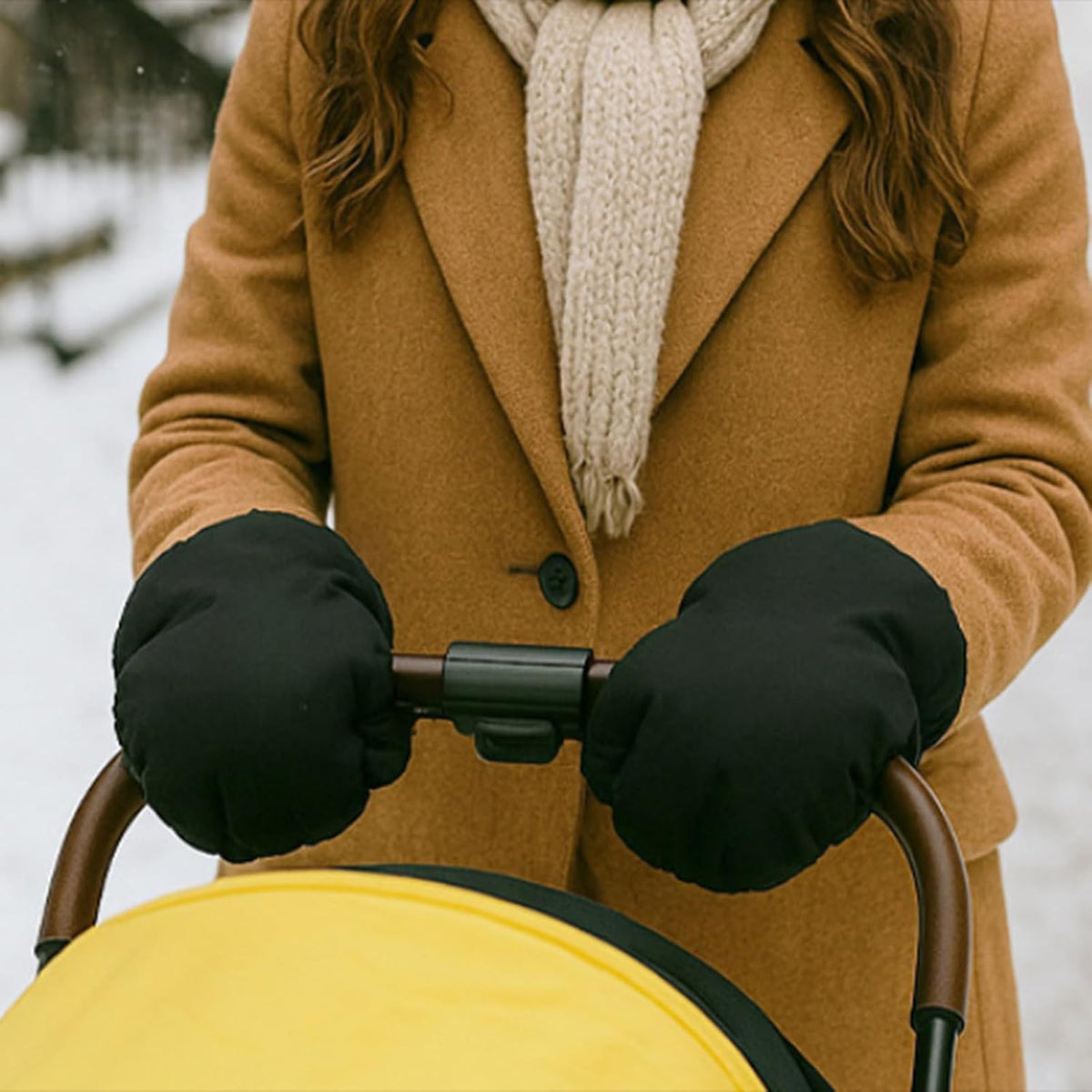 Oxford Cloth Pram Gloves Warm Stroller Hand Muff