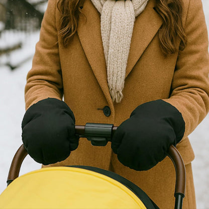 Oxford Cloth Pram Gloves Warm Stroller Hand Muff