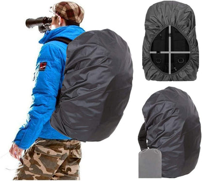 12000mm Waterproof Backpack Rain Cover for Hiking Camping Travel