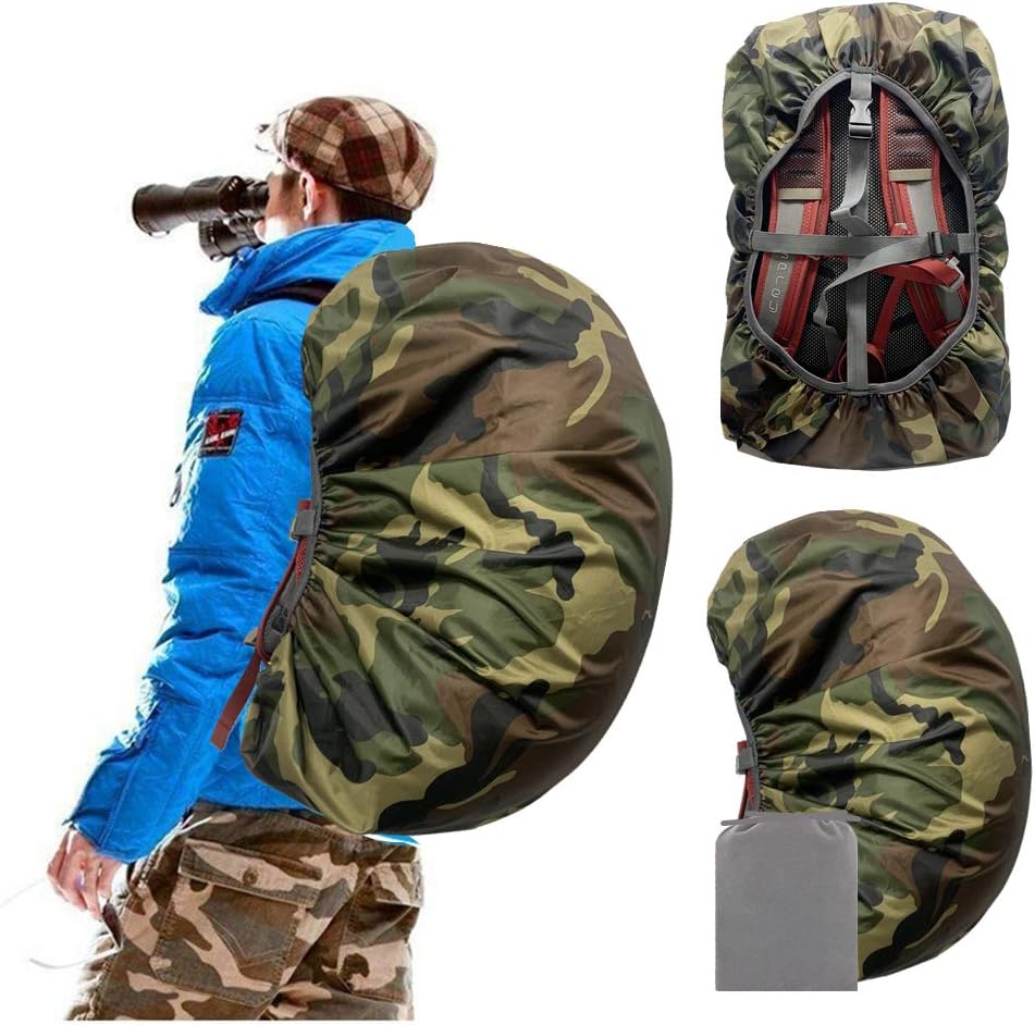 12000mm Waterproof Backpack Rain Cover for Hiking Camping Travel