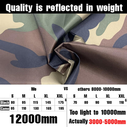 12000mm Waterproof Backpack Rain Cover for Hiking Camping Travel