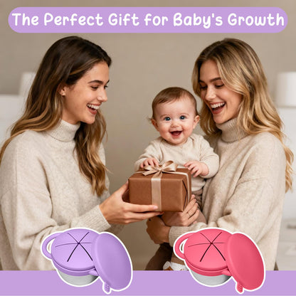 2 Pack Baby Stainless Steel Snack Containers for Kids