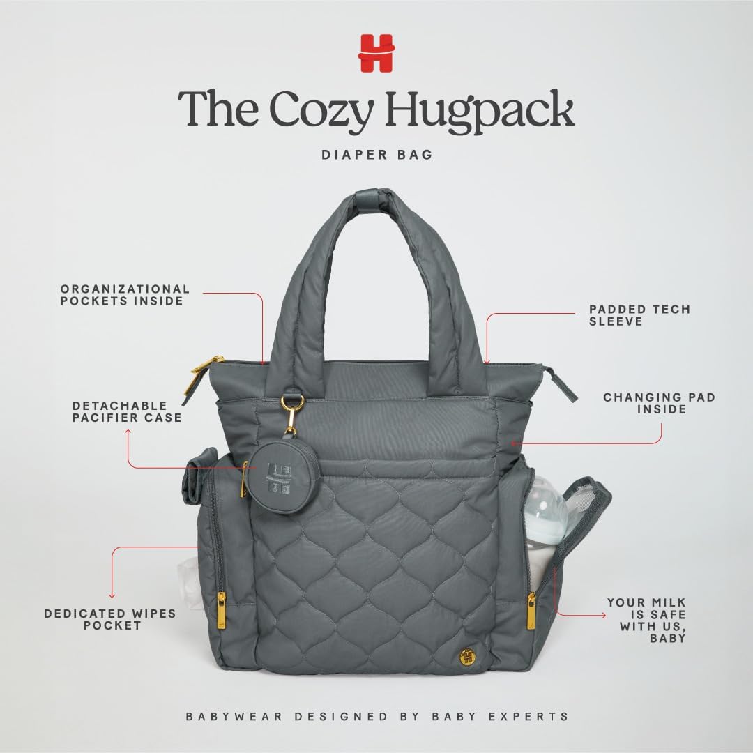 unisex-adult Cozy Hugpack Tote Diaper Bag