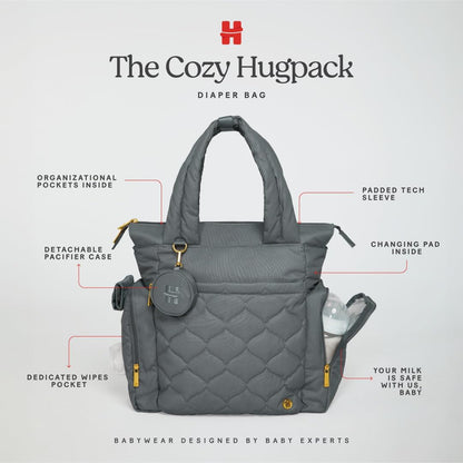 unisex-adult Cozy Hugpack Tote Diaper Bag