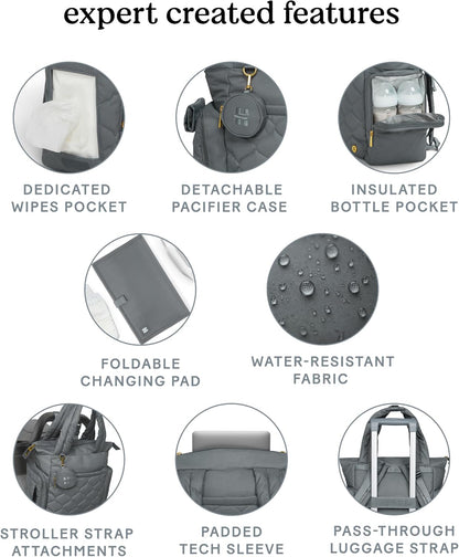 unisex-adult Cozy Hugpack Tote Diaper Bag