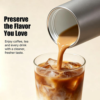 Ceramic-Lined Travel Tumbler, 26oz Insulated Stainless Steel Tumbler | with Handle, Straw & Sip Lid, Leakproof for Coffee, Tea & Daily Use