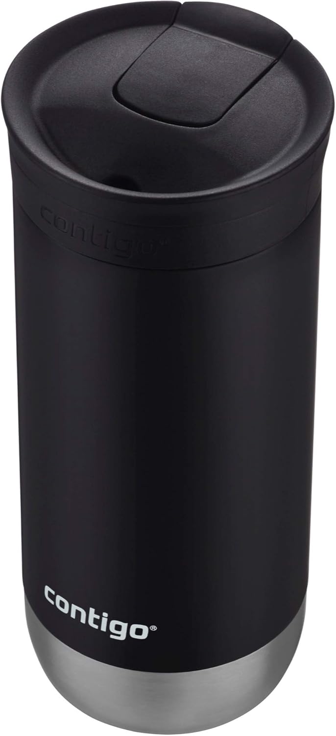HuronTravel Mug Screw Cap Stainless Steel Drinking Cup