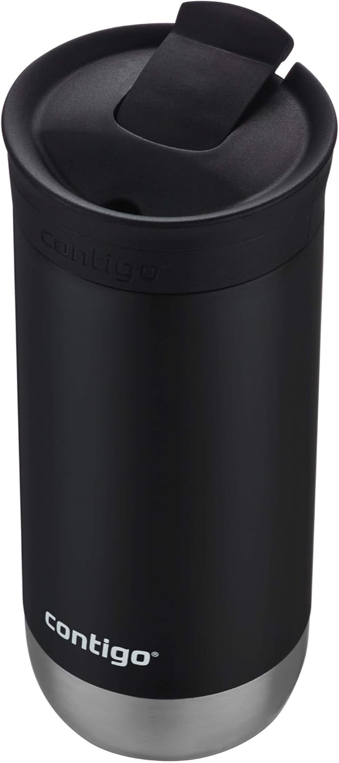 HuronTravel Mug Screw Cap Stainless Steel Drinking Cup