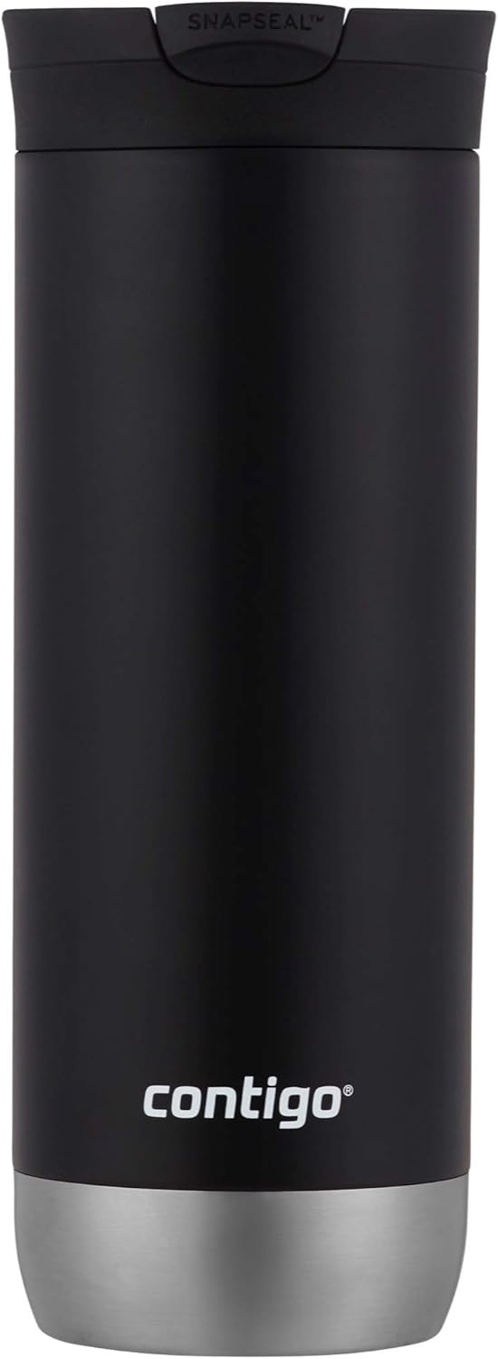 HuronTravel Mug Screw Cap Stainless Steel Drinking Cup