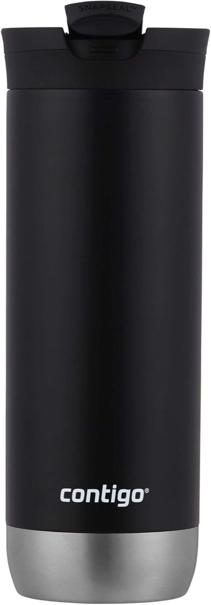 HuronTravel Mug Screw Cap Stainless Steel Drinking Cup