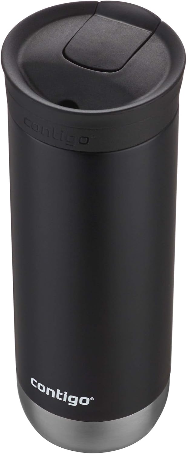 HuronTravel Mug Screw Cap Stainless Steel Drinking Cup