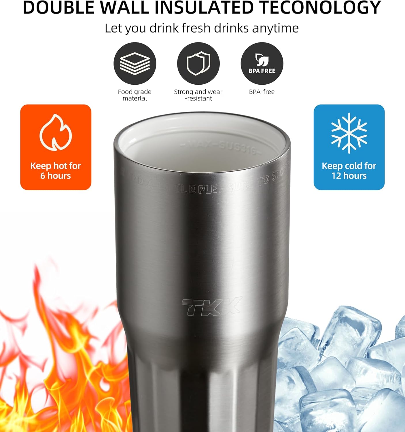 24 oz Ceramic Coated Tumbler with Straw Lid, 18/10 Stainless Steel Vacuum Tumblers, Leakproof Double Walled Car Cup with Handle & Tea Infuser& Dishwasher Safe, for Hot & Cold Drinks,Alpine Green