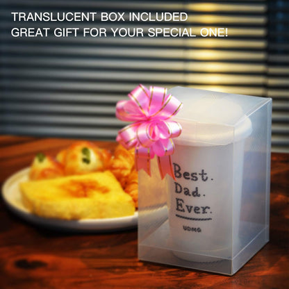Double Wall Insulated Ceramic Cup, I Am Not a Paper Cup, 12oz, White | Reusable, Ceramic Travel Cup with Lid & Sleeve for Coffee On-The-Go, Microwave-Safe & Dishwash-Safe