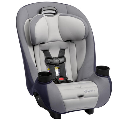 Ellaris 3-in-1 Convertible Car Seat, Slim Fit Design, Rear & Forward-Facing, 5-Position Headrest, Travel-Friendly with Machine-Washable Seat Pad, Smokey Haze