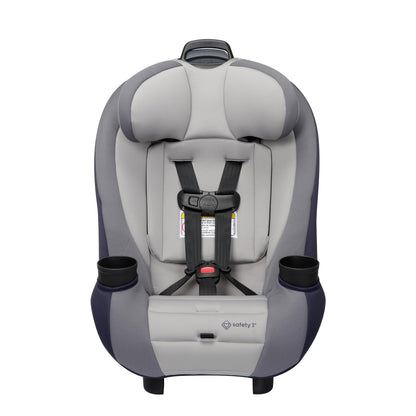 Ellaris 3-in-1 Convertible Car Seat, Slim Fit Design, Rear & Forward-Facing, 5-Position Headrest, Travel-Friendly with Machine-Washable Seat Pad, Smokey Haze