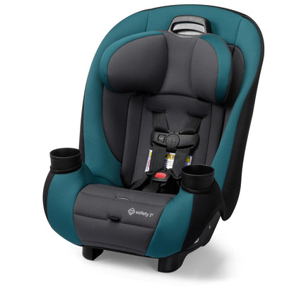 Ellaris 3-in-1 Convertible Car Seat, Slim Fit Design, Rear & Forward-Facing, 5-Position Headrest, Travel-Friendly with Machine-Washable Seat Pad, Smokey Haze