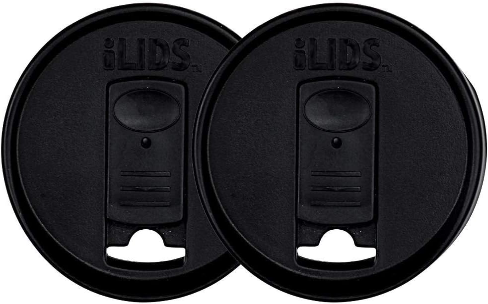 Mason Jar Drink Lid, Regular Mouth, Coral, 2 Pack, BPA-Free USA Made | Fits 2 3/4 in Ball & Kerr openings; spill-resistant for coffee, cold brew & iced tea; reusable, dishwasher-safe