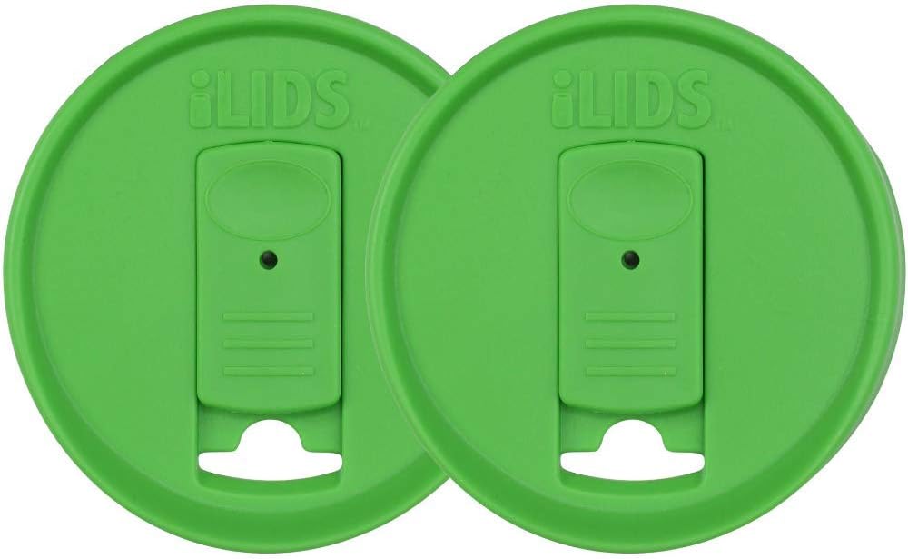 Mason Jar Drink Lid, Regular Mouth, Coral, 2 Pack, BPA-Free USA Made | Fits 2 3/4 in Ball & Kerr openings; spill-resistant for coffee, cold brew & iced tea; reusable, dishwasher-safe