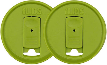 Mason Jar Drink Lid, Regular Mouth, Coral, 2 Pack, BPA-Free USA Made | Fits 2 3/4 in Ball & Kerr openings; spill-resistant for coffee, cold brew & iced tea; reusable, dishwasher-safe