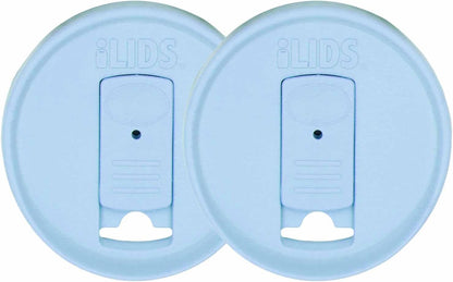 Mason Jar Drink Lid, Regular Mouth, Coral, 2 Pack, BPA-Free USA Made | Fits 2 3/4 in Ball & Kerr openings; spill-resistant for coffee, cold brew & iced tea; reusable, dishwasher-safe