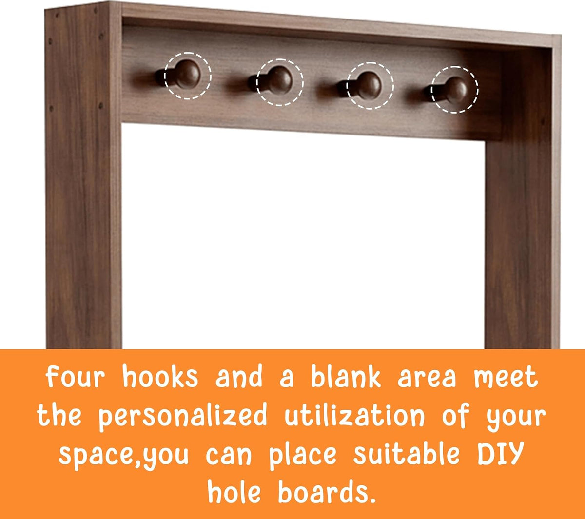 Behind The Door Bookshelf Kids Wooden Behind Door Bookcase 4-Tier White