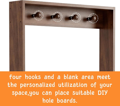 Behind The Door Bookshelf Kids Wooden Behind Door Bookcase 4-Tier White