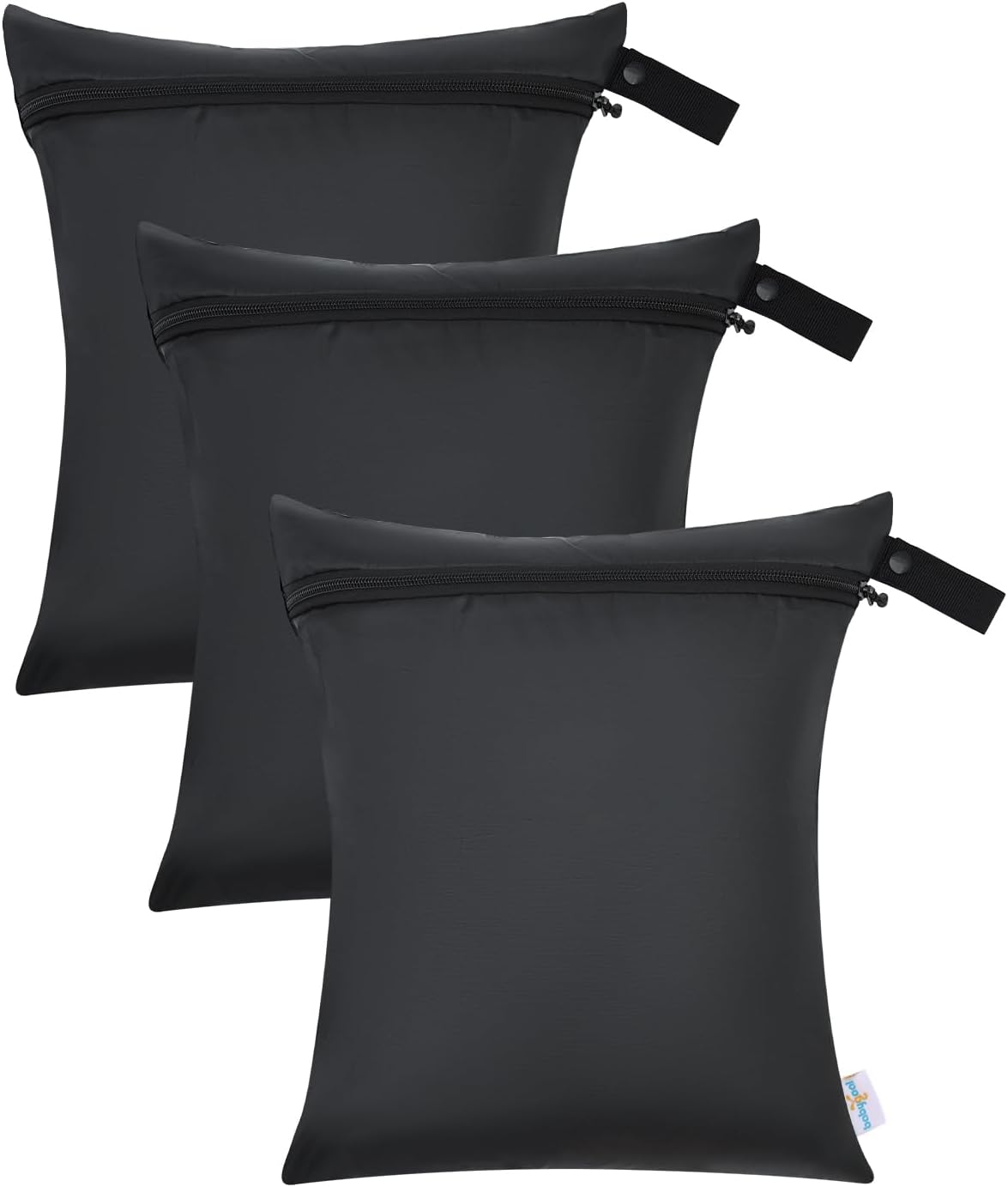 Wet Dry Bags 3 Pack, Travel Pouches for Swimsuits & Wet Clothes