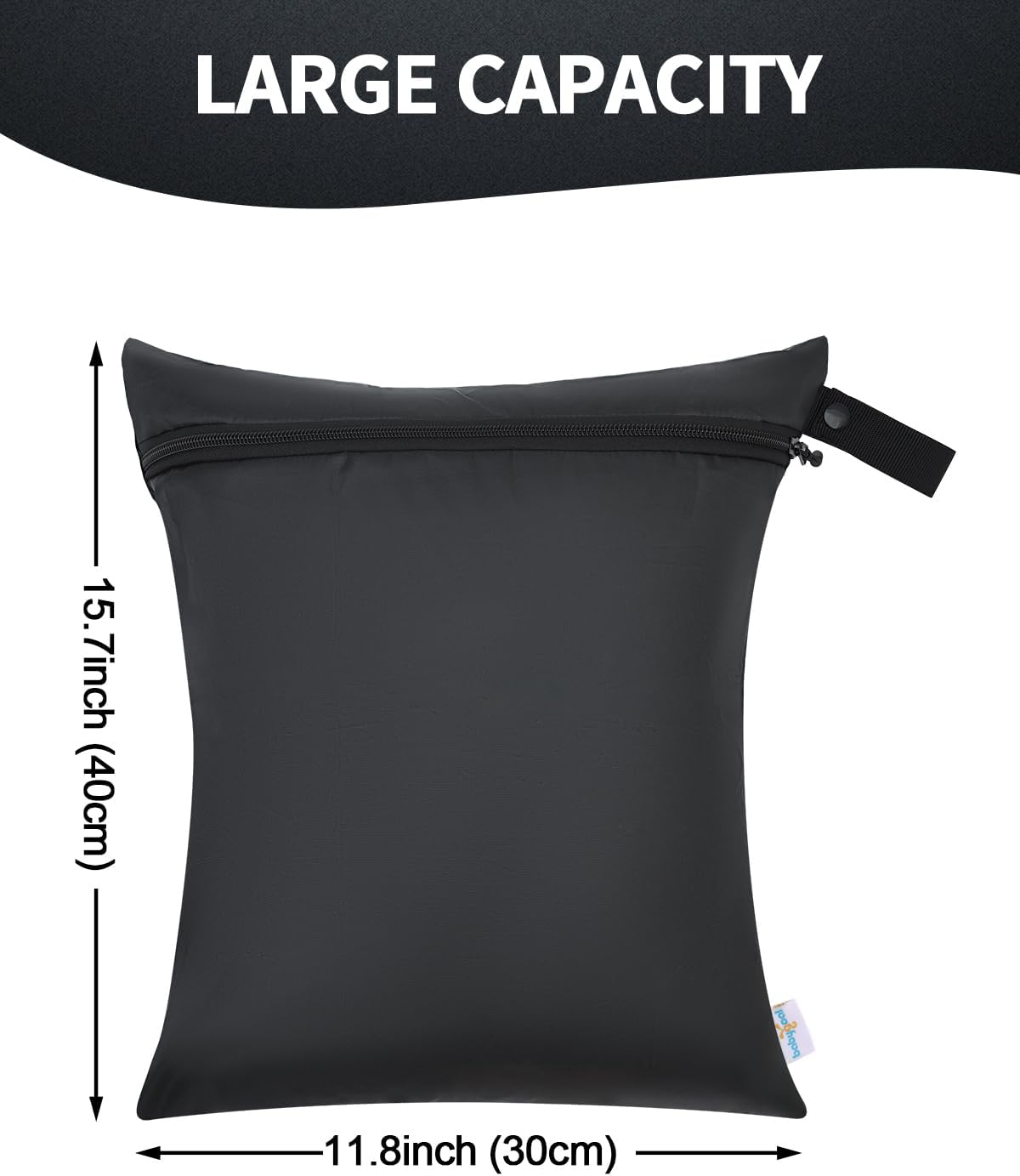Wet Dry Bags 3 Pack, Travel Pouches for Swimsuits & Wet Clothes