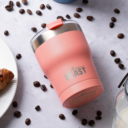 40 oz tumbler - Vacuum Insulated Tumbler with Straw - Leak Proof Stainless Steel Travel Mug - Double Wall Iced Coffee Cup - Reusable Water Bottle - Gifts for Mom, Women and Men (Cupcake Pink)