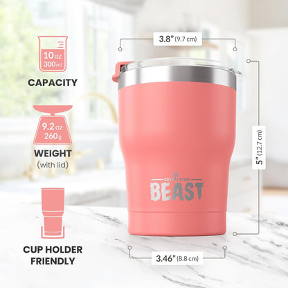 40 oz tumbler - Vacuum Insulated Tumbler with Straw - Leak Proof Stainless Steel Travel Mug - Double Wall Iced Coffee Cup - Reusable Water Bottle - Gifts for Mom, Women and Men (Cupcake Pink)