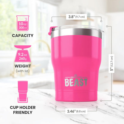 40 oz tumbler - Vacuum Insulated Tumbler with Straw - Leak Proof Stainless Steel Travel Mug - Double Wall Iced Coffee Cup - Reusable Water Bottle - Gifts for Mom, Women and Men (Cupcake Pink)