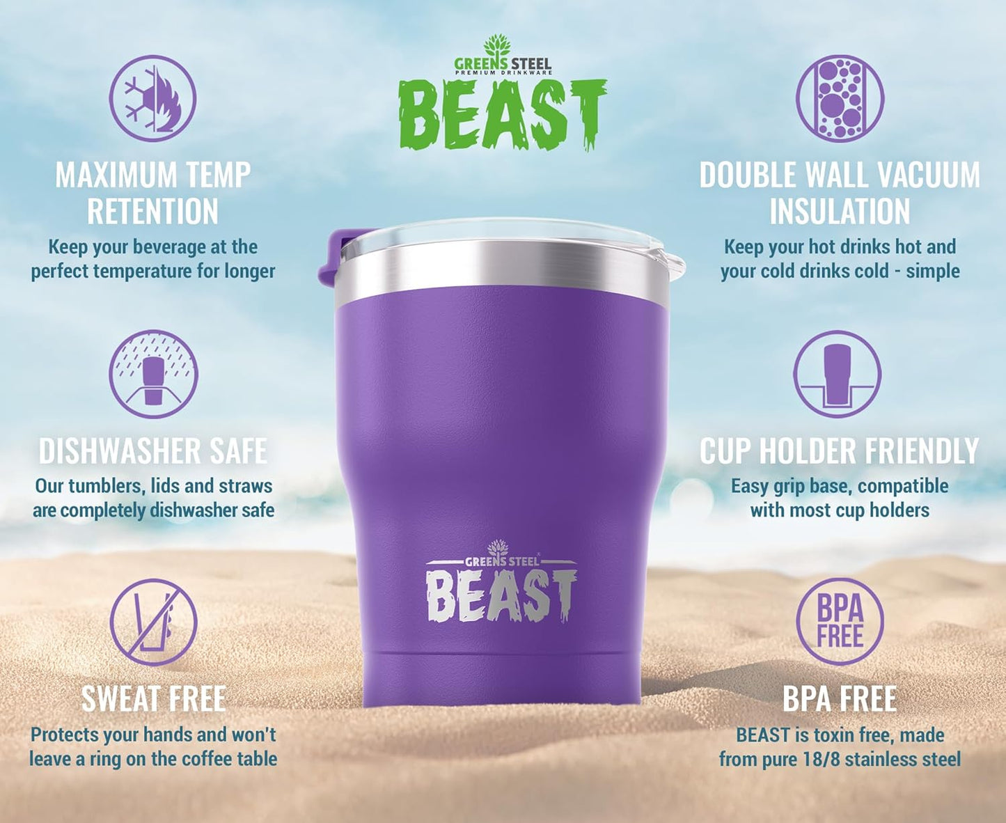 40 oz tumbler - Vacuum Insulated Tumbler with Straw - Leak Proof Stainless Steel Travel Mug - Double Wall Iced Coffee Cup - Reusable Water Bottle - Gifts for Mom, Women and Men (Cupcake Pink)