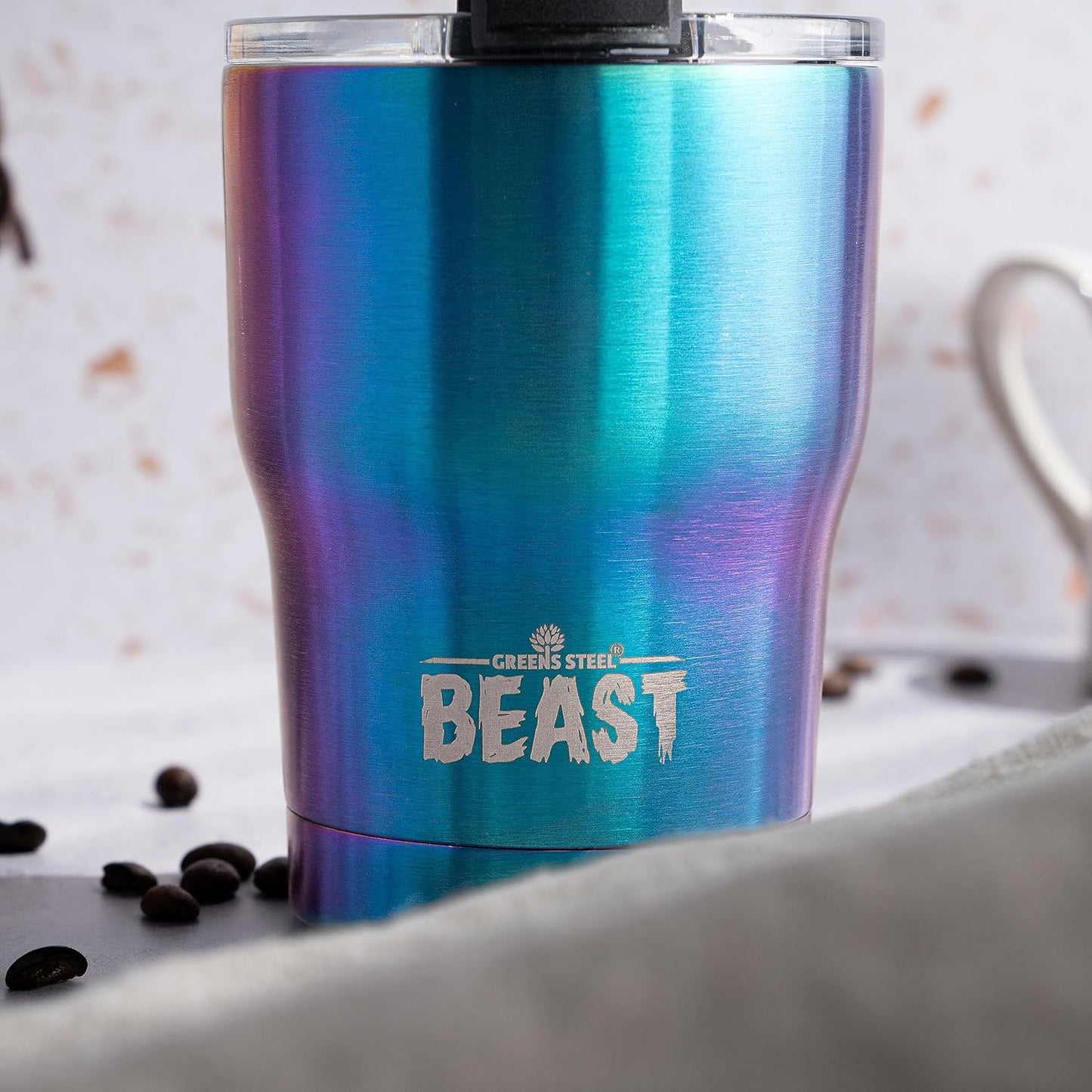 40 oz tumbler - Vacuum Insulated Tumbler with Straw - Leak Proof Stainless Steel Travel Mug - Double Wall Iced Coffee Cup - Reusable Water Bottle - Gifts for Mom, Women and Men (Cupcake Pink)