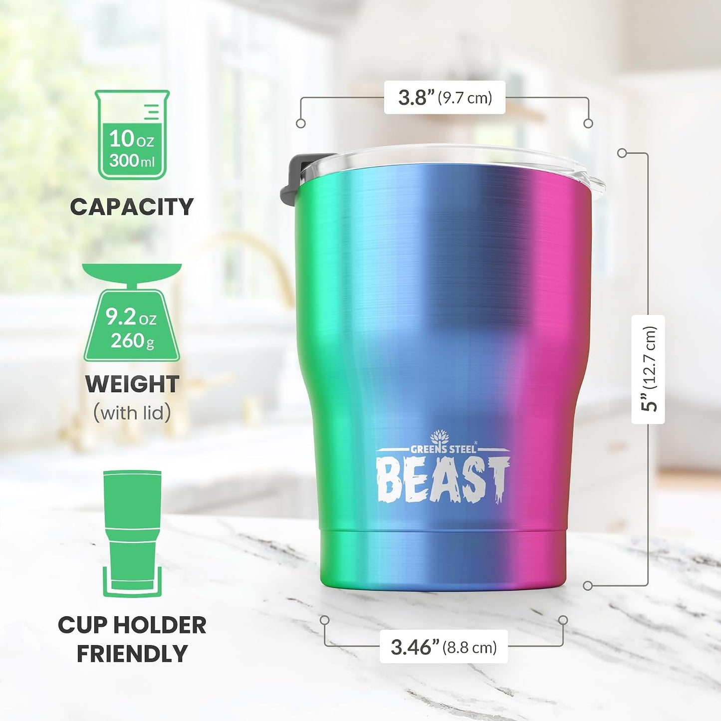 40 oz tumbler - Vacuum Insulated Tumbler with Straw - Leak Proof Stainless Steel Travel Mug - Double Wall Iced Coffee Cup - Reusable Water Bottle - Gifts for Mom, Women and Men (Cupcake Pink)