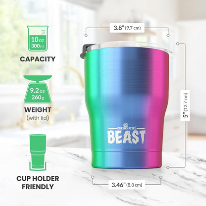 40 oz tumbler - Vacuum Insulated Tumbler with Straw - Leak Proof Stainless Steel Travel Mug - Double Wall Iced Coffee Cup - Reusable Water Bottle - Gifts for Mom, Women and Men (Cupcake Pink)