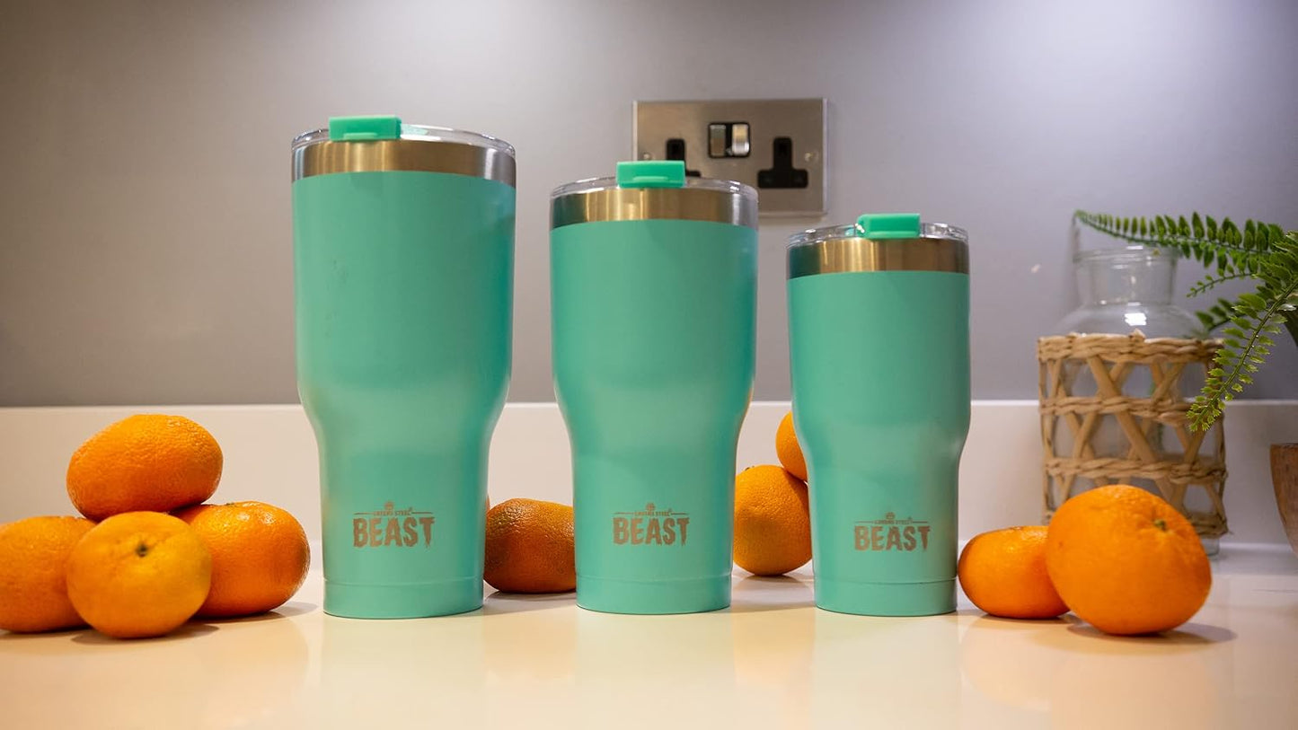 40 oz tumbler - Vacuum Insulated Tumbler with Straw - Leak Proof Stainless Steel Travel Mug - Double Wall Iced Coffee Cup - Reusable Water Bottle - Gifts for Mom, Women and Men (Cupcake Pink)