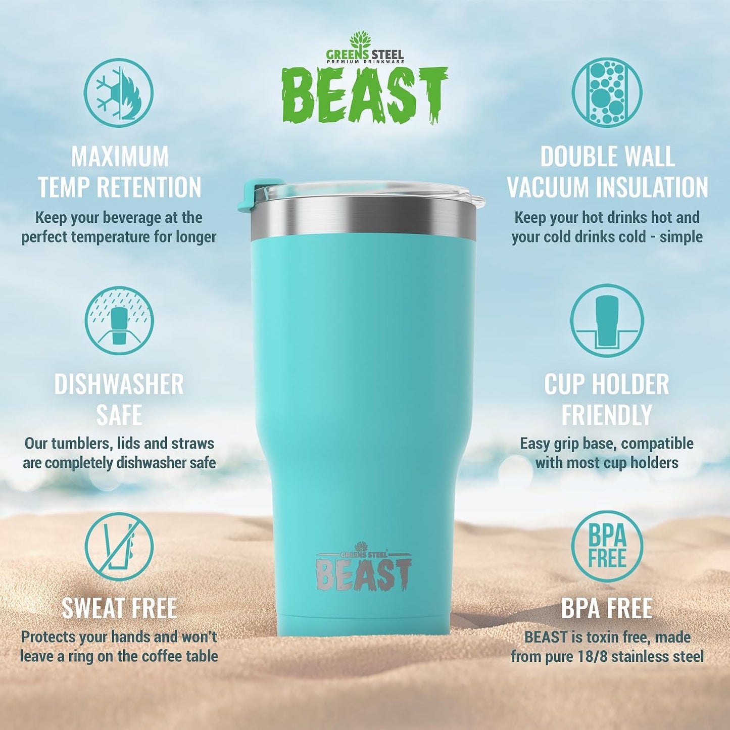40 oz tumbler - Vacuum Insulated Tumbler with Straw - Leak Proof Stainless Steel Travel Mug - Double Wall Iced Coffee Cup - Reusable Water Bottle - Gifts for Mom, Women and Men (Cupcake Pink)
